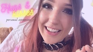 Seafoam Kitten's亲吻和抚摸脸部的3d催眠